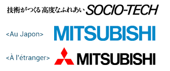Le logo Mitsubishi de 1985 à 2000